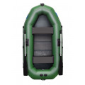 OMEGA - Надуваема гребна лодка с твърдо дъно 245 LST Pro зелена